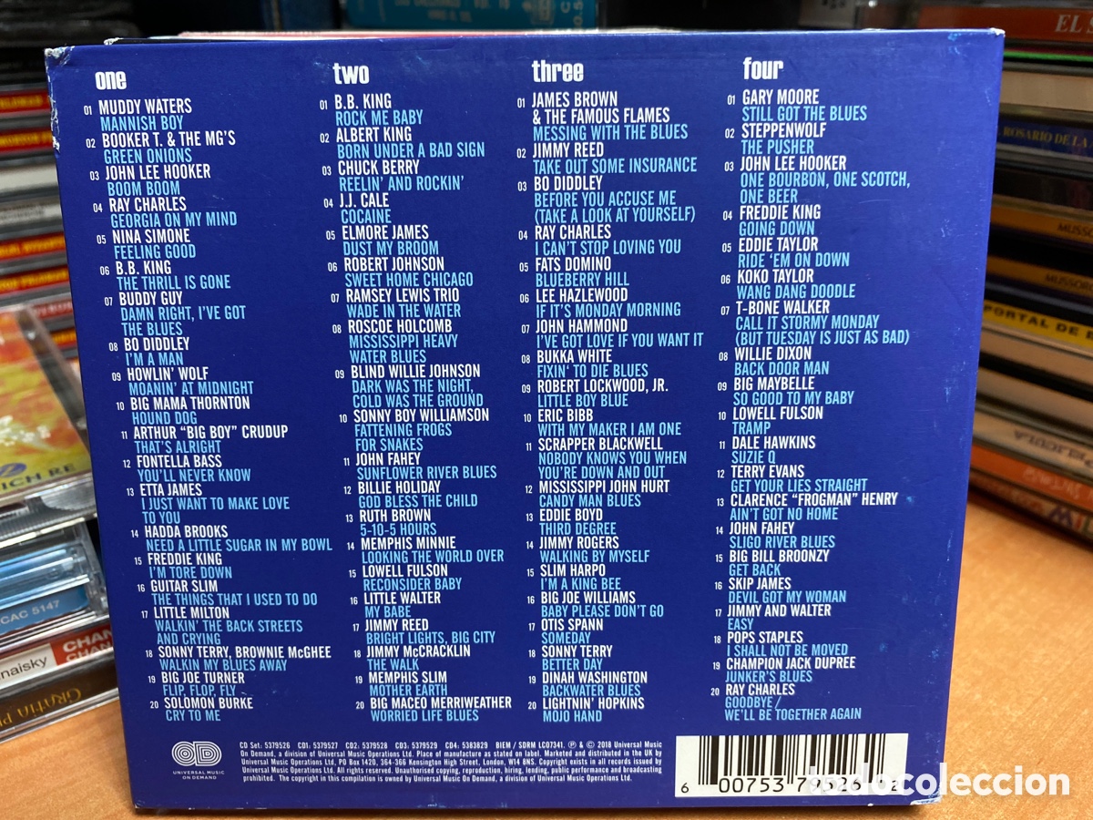 CDs de m&uacute;sica: Various - Got The Blues (4xCD, Comp) - Foto 3