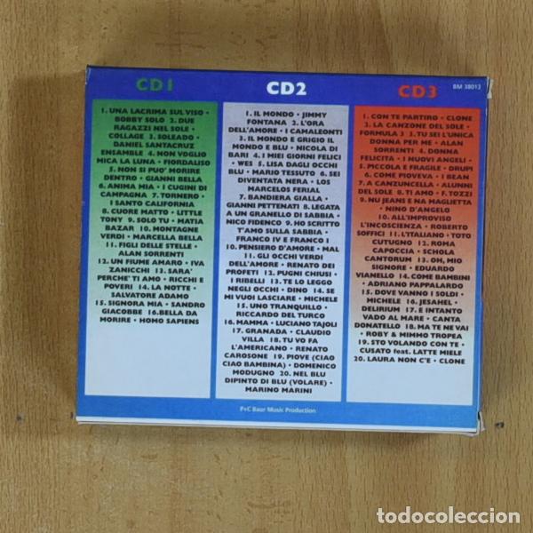 CDs de m&uacute;sica: VARIOS - BELLA ITALIA - 3 CD - Foto 2