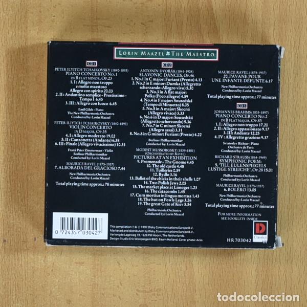 CDs de m&uacute;sica: LORIN MAAZEL - THE MAESTRO - CD - Foto 2