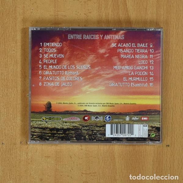 CDs de m&uacute;sica: MACACO - ENTRE RAICES Y ANTENAS - CD - Foto 2