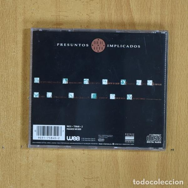 CDs de m&uacute;sica: PRESUNTOS IMPLICADOS - SER DE AGUA - CD - Foto 2