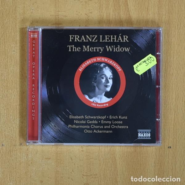 CDs de m&uacute;sica: FRANZ LEHAR - THE MERRY WIDOW - CD - Foto 1