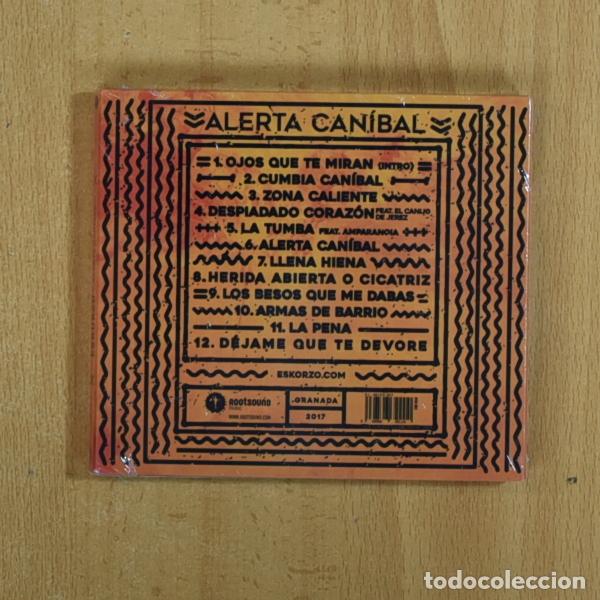 CDs de m&uacute;sica: ESKORZO - ALERTA CANIBAL - CD - Foto 2