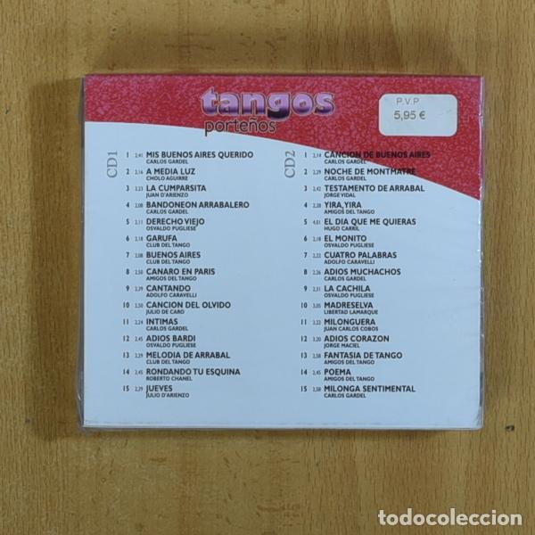 CDs de m&uacute;sica: VARIOS - TANGOS PORTE&Ntilde;OS - 2 CD - Foto 2