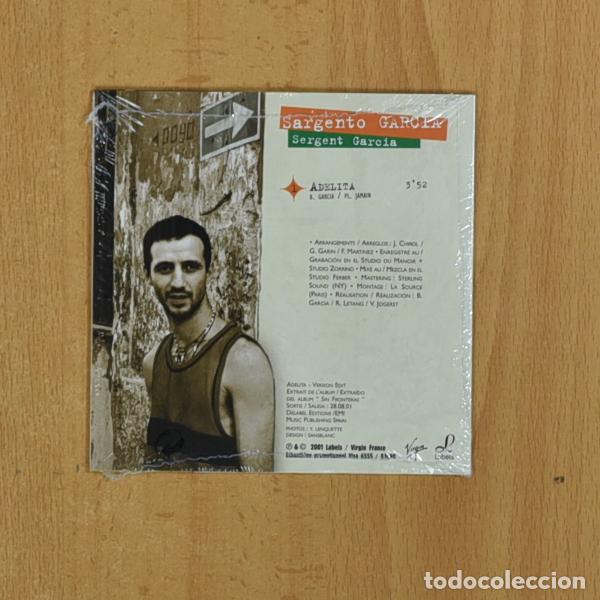 CDs de m&uacute;sica: SARGENTO GARCIA - ADELITA - CD SINGLE - Foto 2