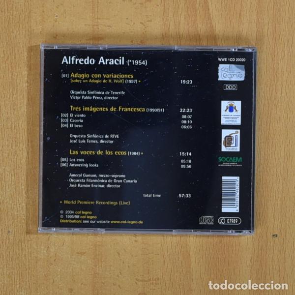 CDs de m&uacute;sica: ALFREDO ARACIL - ADAGIO VARIACIONES - CD - Foto 2