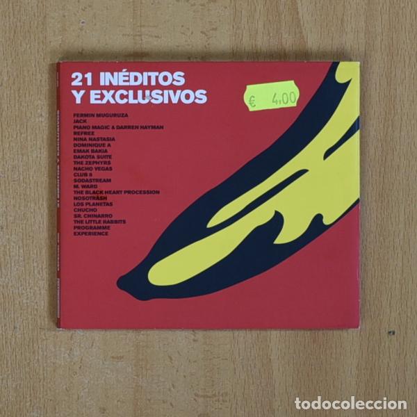 CDs de m&uacute;sica: VARIOS - 21 INEDITOS Y EXCLUSIVOS - CD - Foto 1