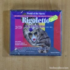 CDs de Música: VERDI - RIGOLETTO - 2 CD. Lote 366200836