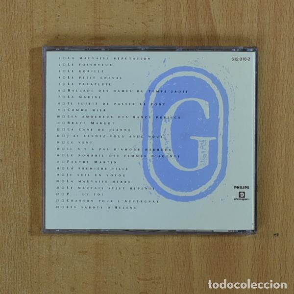 CDs de m&uacute;sica: GEORGES BRASSENS - LA MAUVAISE REPUTATION - CD - Foto 2