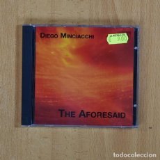 CDs de Música: DIEGO MINCIACCHI - THE AFORESAID - CD. Lote 366201071