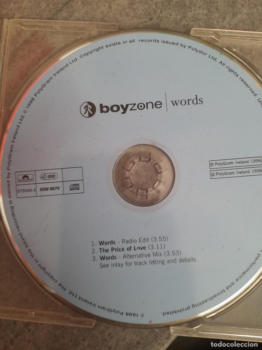 CDs de m&uacute;sica: Disco de m&uacute;sica CD Boy zone words - Foto 2