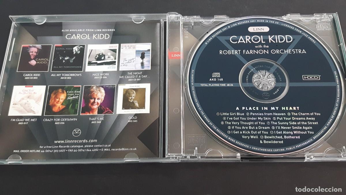 CDs de m&uacute;sica: CD CAROL KIDD - A PLACE IN MY HEART - Foto 2