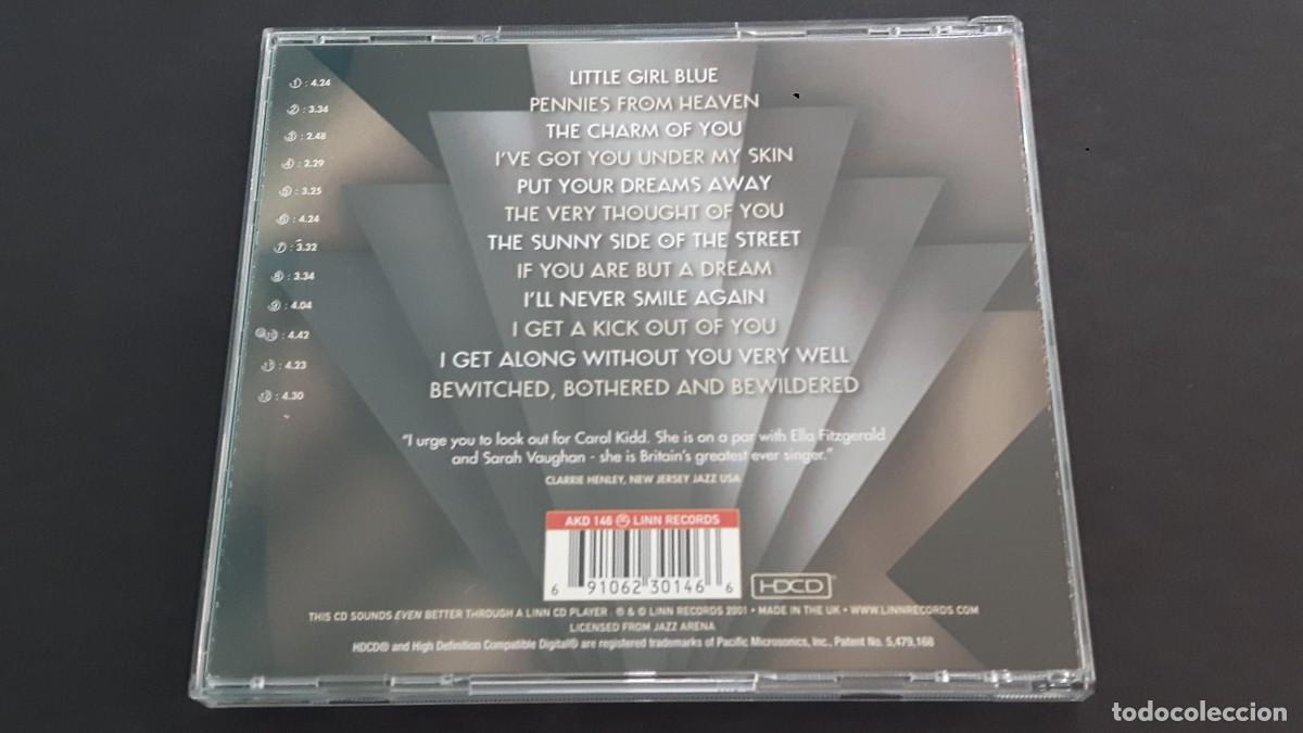 CDs de m&uacute;sica: CD CAROL KIDD - A PLACE IN MY HEART - Foto 3