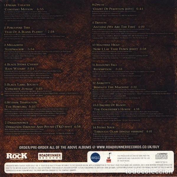 CDs de m&uacute;sica: Various &ndash; The Masters - Dream Theatre - Megadeth. etc - Foto 2