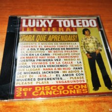 CDs de Música: LUIXY TOLEDO ¡EL FIERA! CD ALBUM PRECINTADO 2001 TEMAS DE LA BANDA SONORA DE TORRENTE 21 TEMAS. Lote 366268341