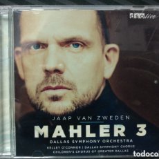 CDs de Música: MAHLER - JAAP VAN ZWEDEN - MAHLER 3 (2XCD, ALBUM). Lote 366268441