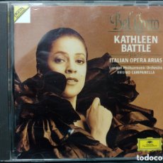 CDs de Música: KATHLEEN BATTLE, BRUNO CAMPANELLA - BEL CANTO (CD, ALBUM). Lote 366269201