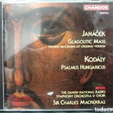 CDs de Música: JANÁČEK / KODÁLY - SIR CHARLES MACKERRAS - GLAGOLITIC MASS / PSALMUS HUNGARICUS (CD, ALBUM). Lote 366269701