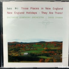 CDs de Música: IVES - DAVID ZINMAN - THREE PLACES IN NEW ENGLAND (CD, ALBUM). Lote 366270081