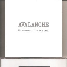 CDs de Música: AVALANCHE - PERSEVERANCE KILLS OUR GAME (FOLK ROCK, FOLK) (CD, GUERSSEN 2014). Lote 366297796