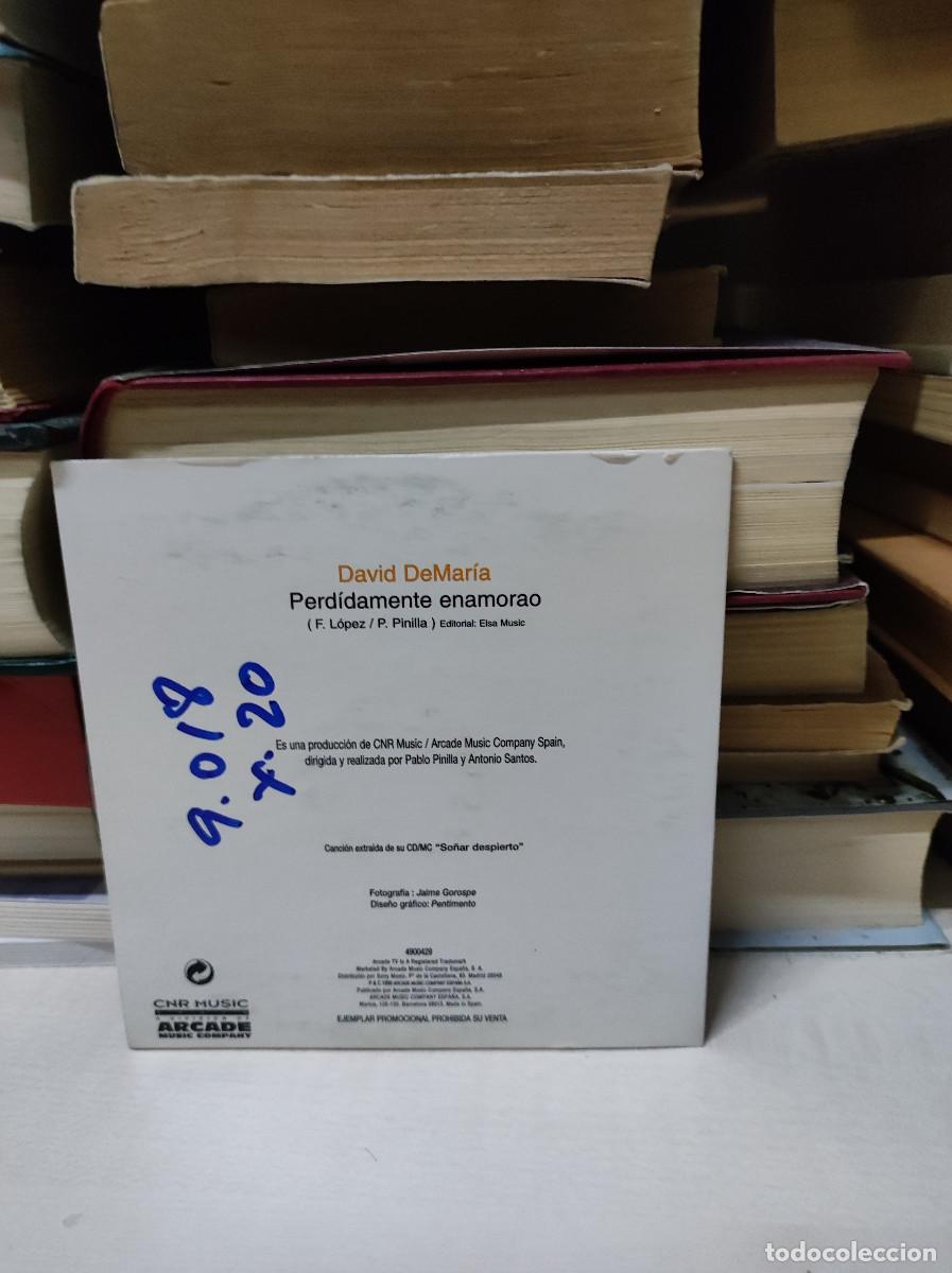 CDs de m&uacute;sica: David DeMar&iacute;a &ndash; Perdidamente Enamorao - Foto 2