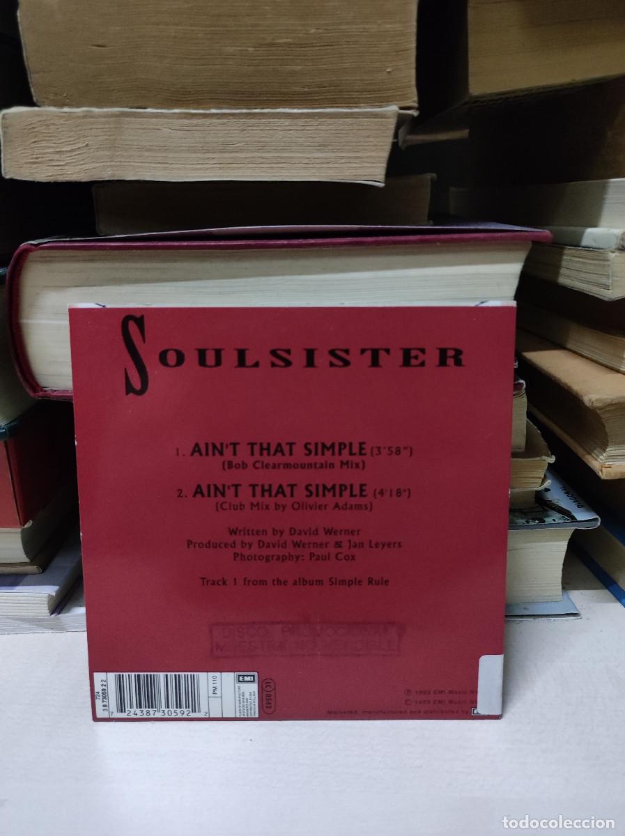 CDs de m&uacute;sica: Soulsister &ndash; Aint That Simple - Foto 2