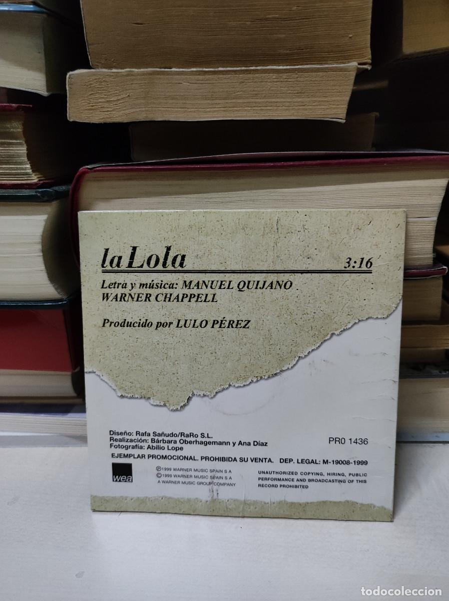 CDs de m&uacute;sica: Caf&eacute; Quijano &ndash; La Lola - Foto 2