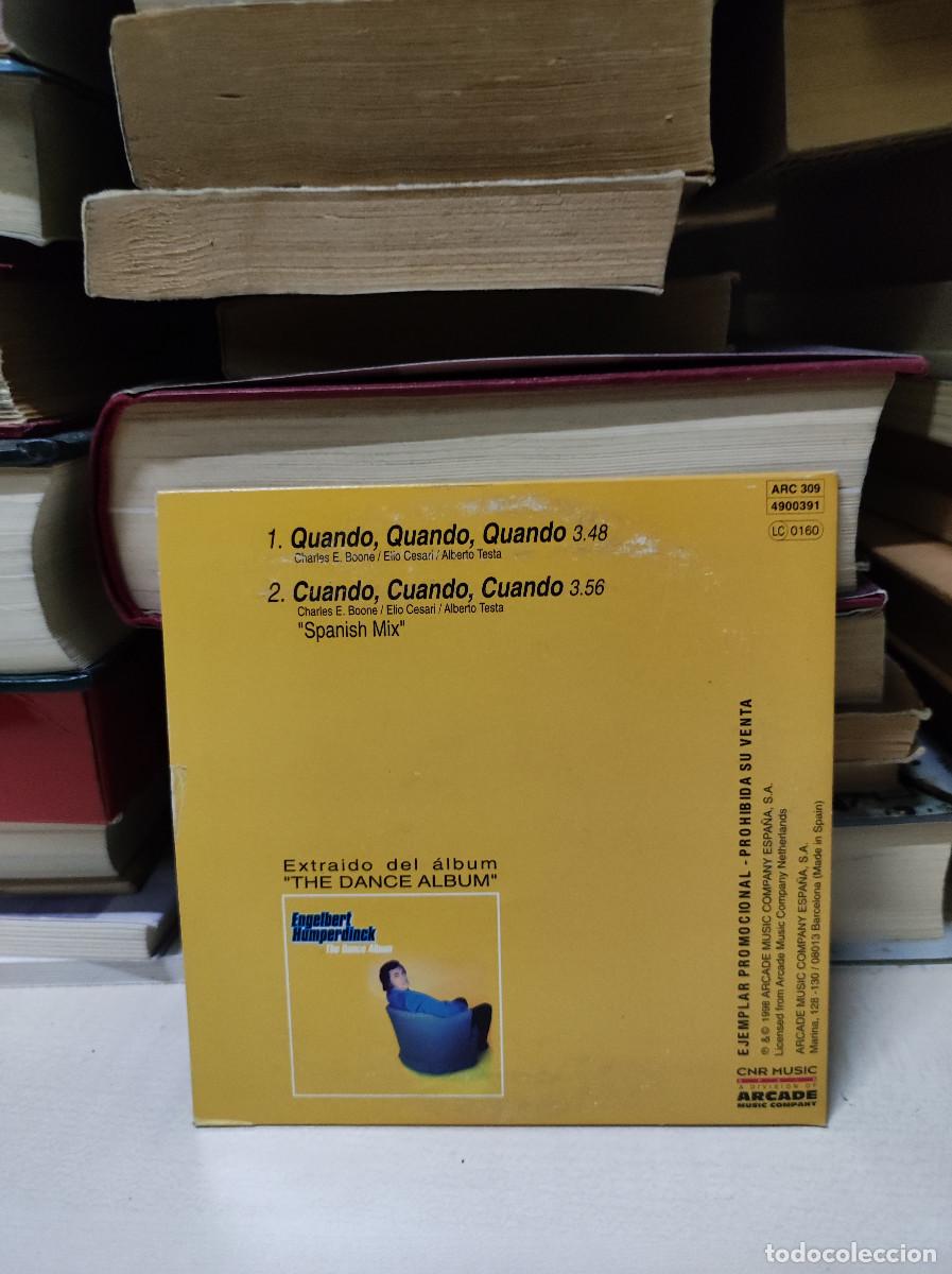 CDs de m&uacute;sica: Engelbert Humperdinck &ndash; Quando Quando Quando - Foto 2