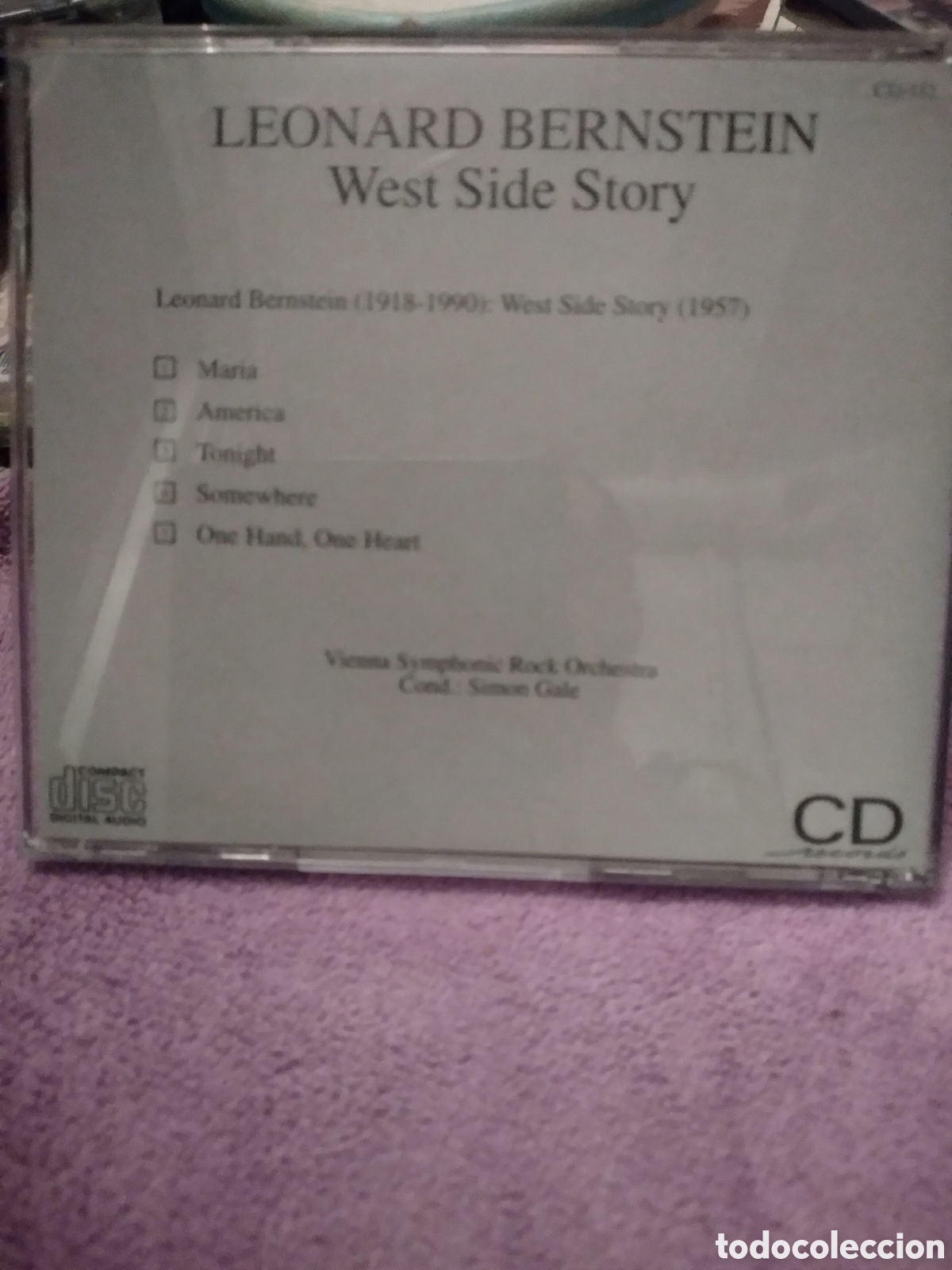 CDs de m&uacute;sica: LEONARD BERNSTEIN-WEST SIDE STORY-CD- - Foto 2