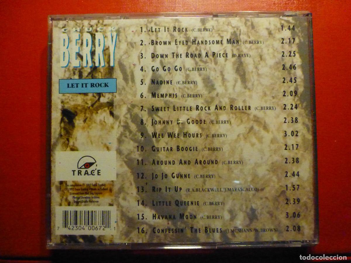 CDs de m&uacute;sica: CD - Compac Disc - Chuck Berry - Let it Rock - Trace 1992 - Foto 3