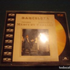 CDs de Música: FREDDIE MERCURY & MONTSERRAT CABALLÉ - BARCELONA - CD SINGLE 4 TEMAS + VIDEO - POLYDOR/MERCURY 1988. Lote 366358666