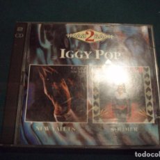 CDs de Música: IGGY POP - NEW VALUES + SOLDIER - DOBLE CD 23 TEMAS - BMG 1995 (BACK 2 BACK). Lote 366360596