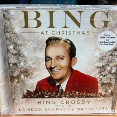 CDs de Música: BING CROSBY WITH LONDON SYMPHONY ORCHESTRA - BING AT CHRISTMAS (CD, ALBUM) 2019. Lote 366363181