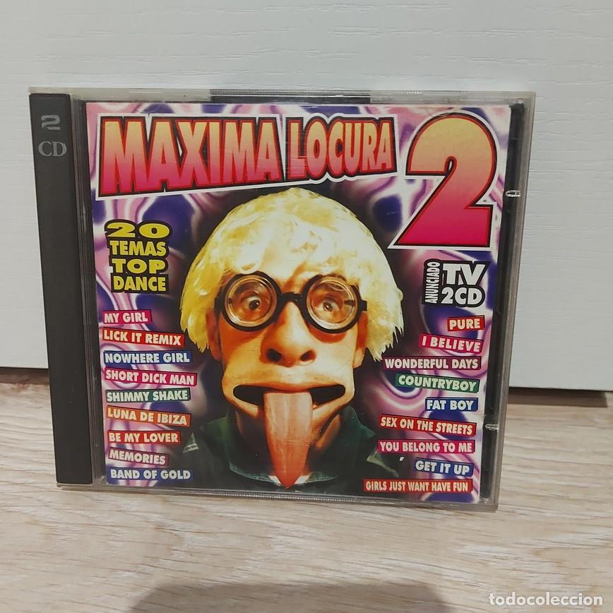 CDs de m&uacute;sica: DOBLE CD MAXIMA LOCURA 2 ** SEMINUEVO ** - Foto 1