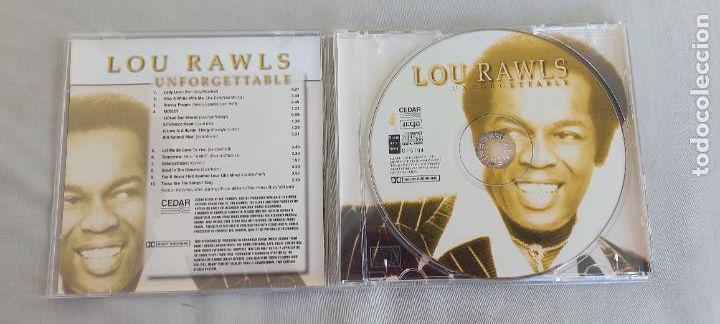 CDs de m&uacute;sica: CD LOU RAWLS : UNFORGETTABLE. GFS104 - Foto 2