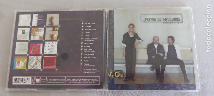 CDs de m&uacute;sica: CD PRESUNTOS IMPLICADOS. VERSION ORIGINAL. WEA. 3984 29360 2 - Foto 1