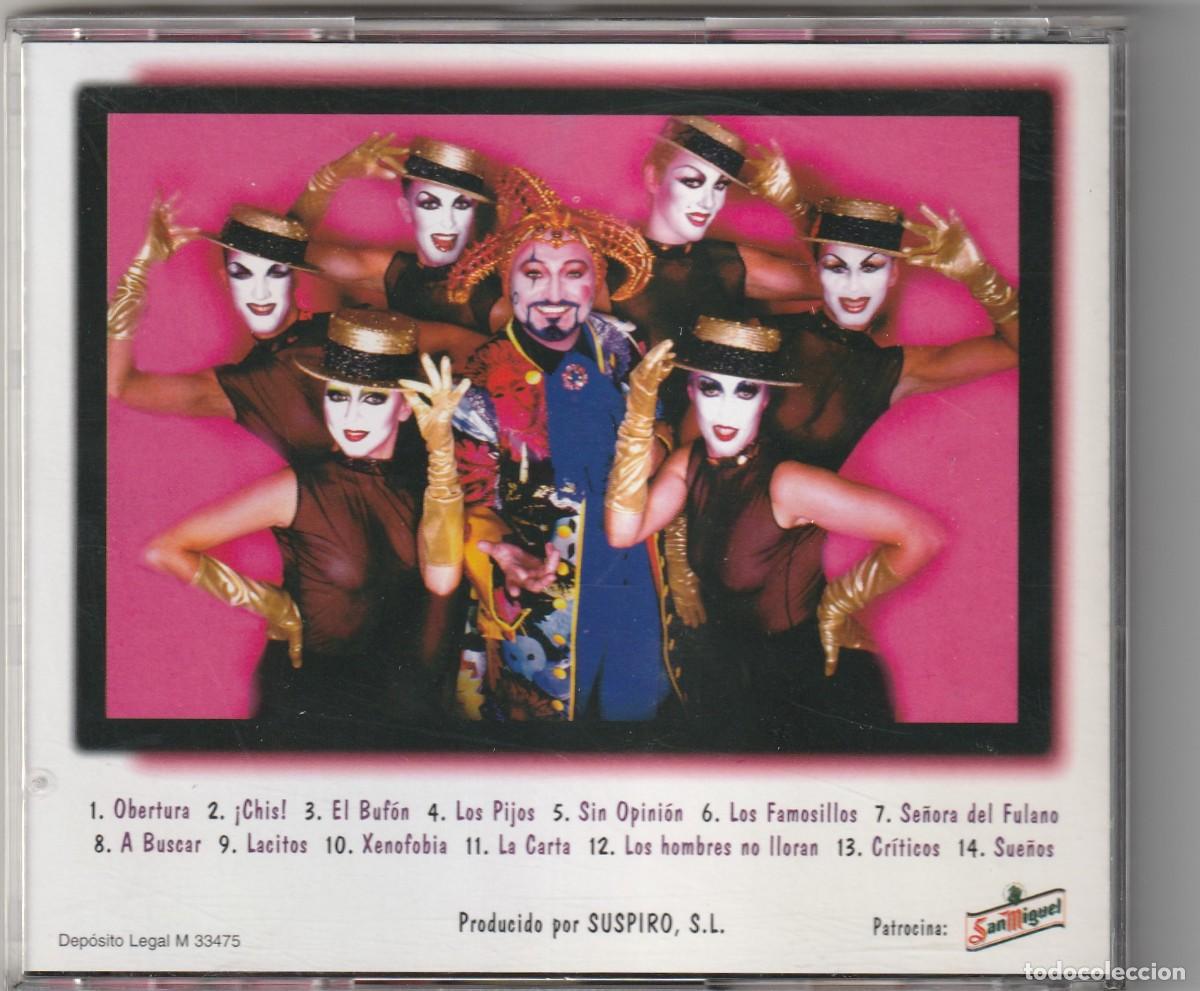 CDs de m&uacute;sica: EL BUFON DEL REY - MONCHO BORRAJO (CD SUSPIRO) - Foto 2
