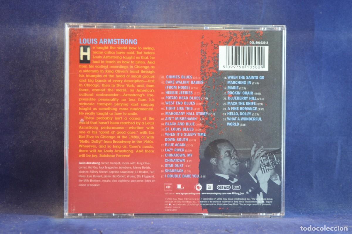 CDs de m&uacute;sica: LOUIS ARMSTRONG - KEN BURNS JAZZ - CD - Foto 2