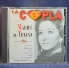 CDs de Música: MARIFÉ DE TRIANA - LA COPLA, SIEMPRE (20 GRANDES ÉXITOS) - CD. Lote 366578421