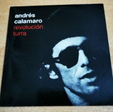 CDs de Música: ANDRES CALAMARO REVOLUCION TURRA CD SINGLE PROMO CARTON ESPAÑA DEL AÑO 2000 RARO 1 TEMA. Lote 366578616