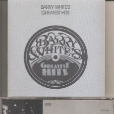 CDs de Música: BARRY WHITE - GREATEST HITS (CD, MERCURY RECORDS 1992). Lote 366595616