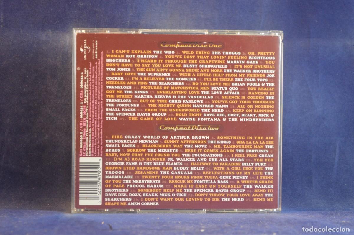 CDs de m&uacute;sica: VARIOUS - SIXTIES JUKEBOX CLASSICS - 2 CD - Foto 2