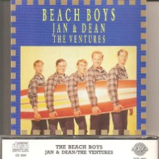 CDs de Música: BEACH BOYS, JAN AND DEAN, THE VENTURES (CD, DISCOS PERFIL 1992). Lote 366598266