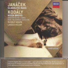 CDs de Música: JANACEK - GLAGOLITIC MASS / KODALY - MISSA BREVIS (CD, DECCCA MUSIC 2014). Lote 366600146