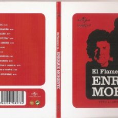 CDs de Música: ENRIQUE MORENTE - VIVE EL ARTE Y EL SENTIMIENTO (CD DIGIPACK, UNIVERSAL MUSIC 2012). Lote 366601606