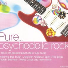 CDs de Música: PURE PSYCHEDELIC ROCK - VARIOS (BOX SET CON 4 CD'S, SONY MUSIC 2010, VER FOTO ADJUNTA). Lote 366604906
