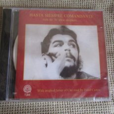 CDs de Música: HASTA SIEMPRE COMANDANTE - MÁS DE 30 AÑOS DESPUÉS - CD SELLADO. Lote 366609851