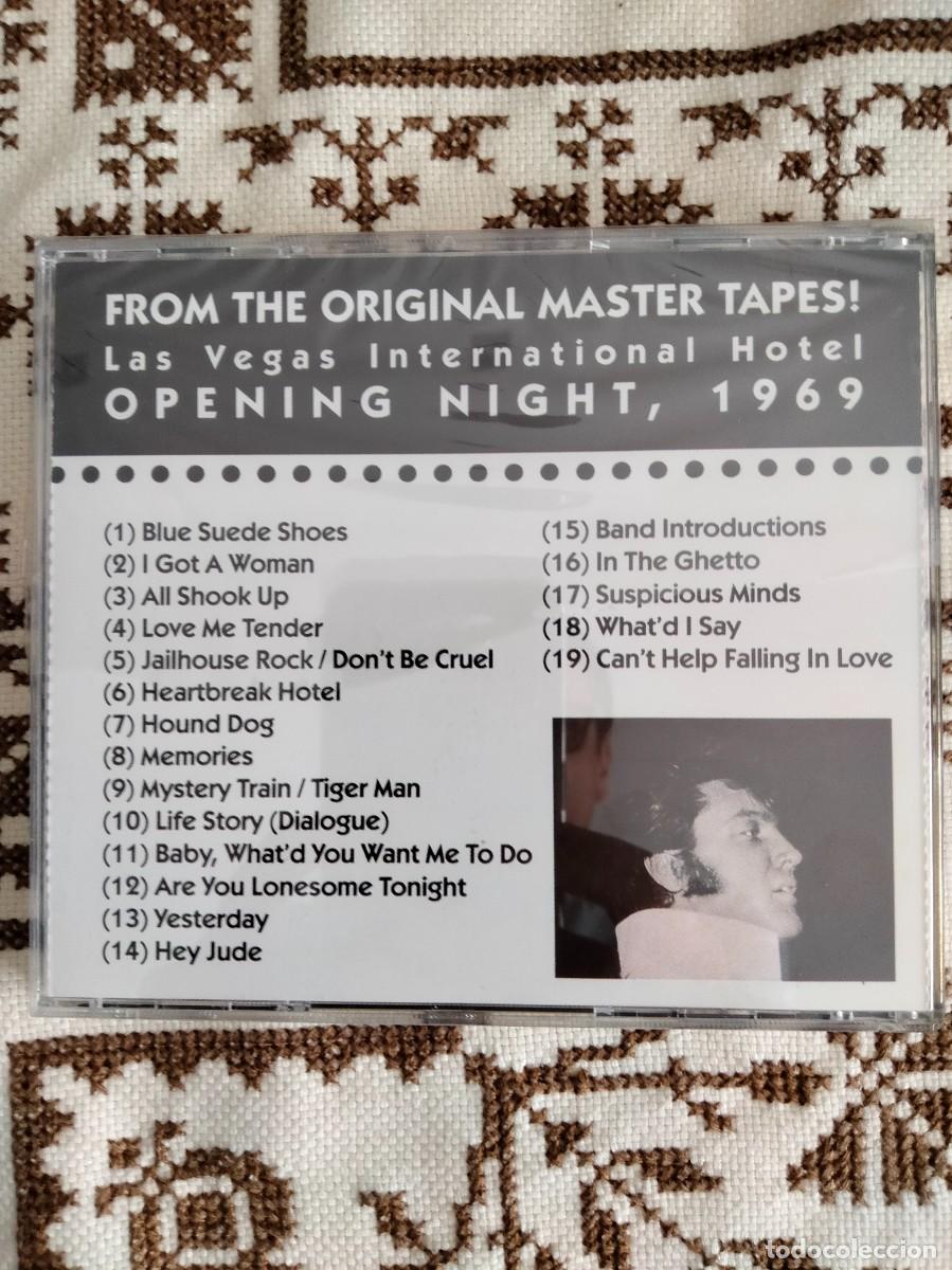 CDs de m&uacute;sica: ELVIS PRESLEY - Opening night 1969 - Foto 2