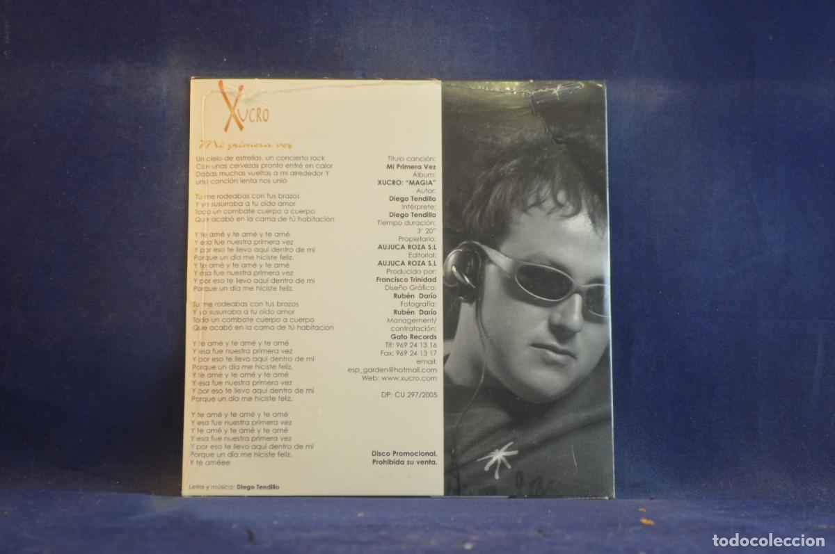 CDs de m&uacute;sica: XUCRO - MI PRIMERA VEZ - CD SINGLE - Foto 2