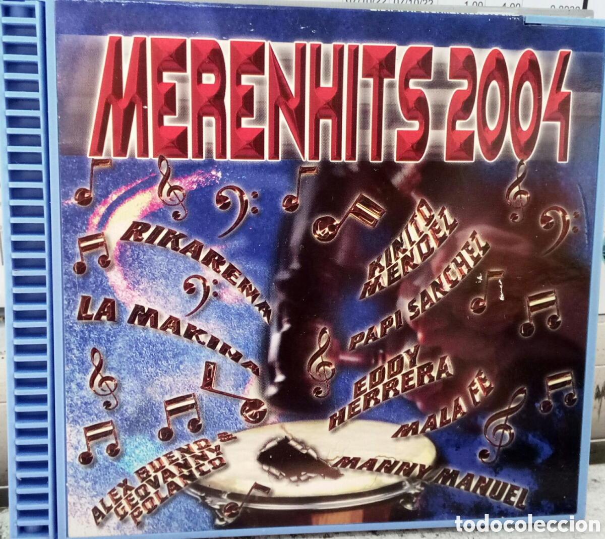 CDs de m&uacute;sica: MERENHITS 2004. CD LATINO. SONY 2003 - Foto 1